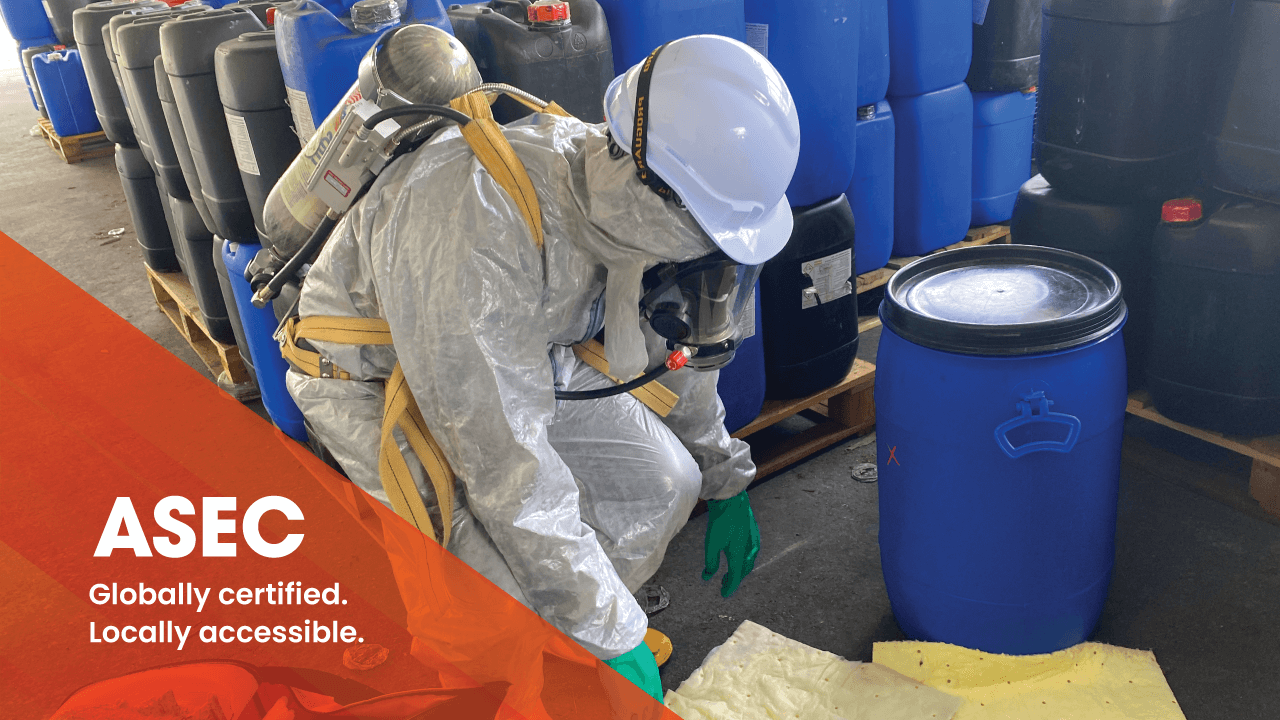 Occupational Hazardous Material Response Training ASEC