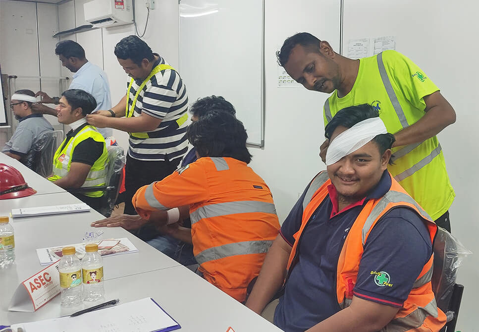 Emergency response training
