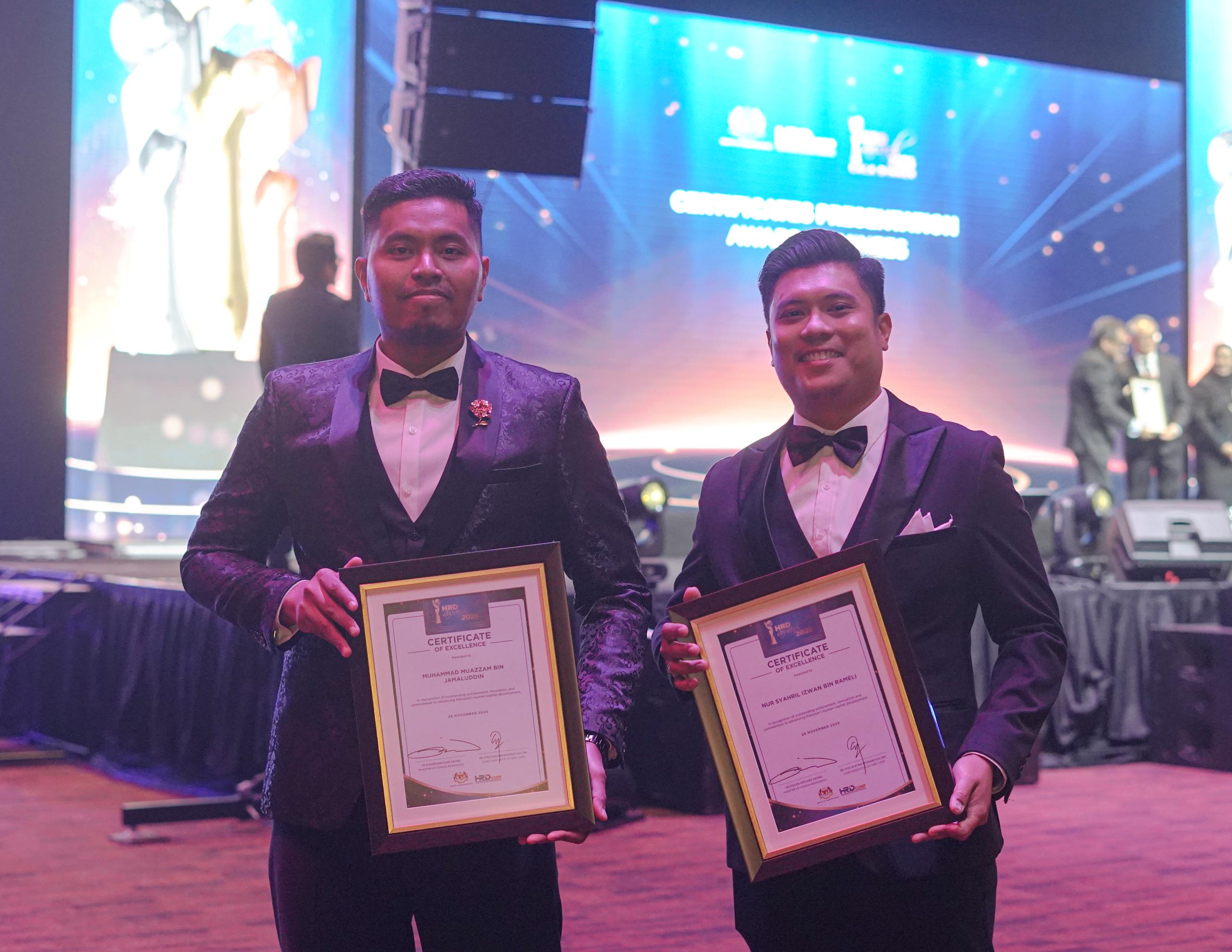 ASEC team at HRD Corp Awards 2025