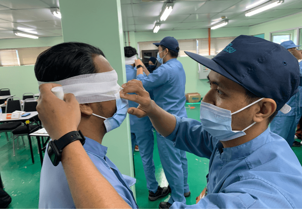 Occupational first aid, CPR & AED training
