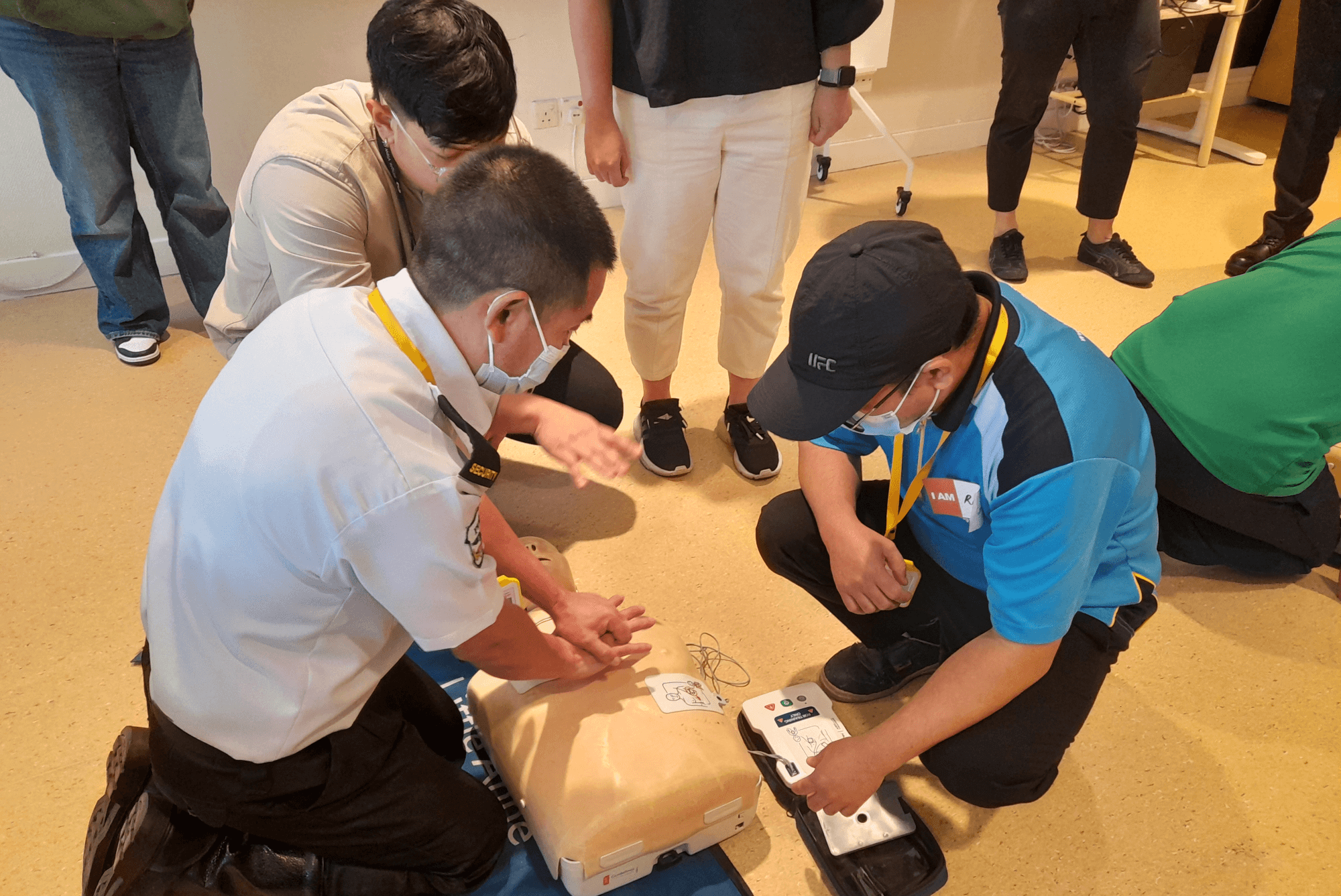 Basic Occupational First Aid, CPR & AED Training at ASEC