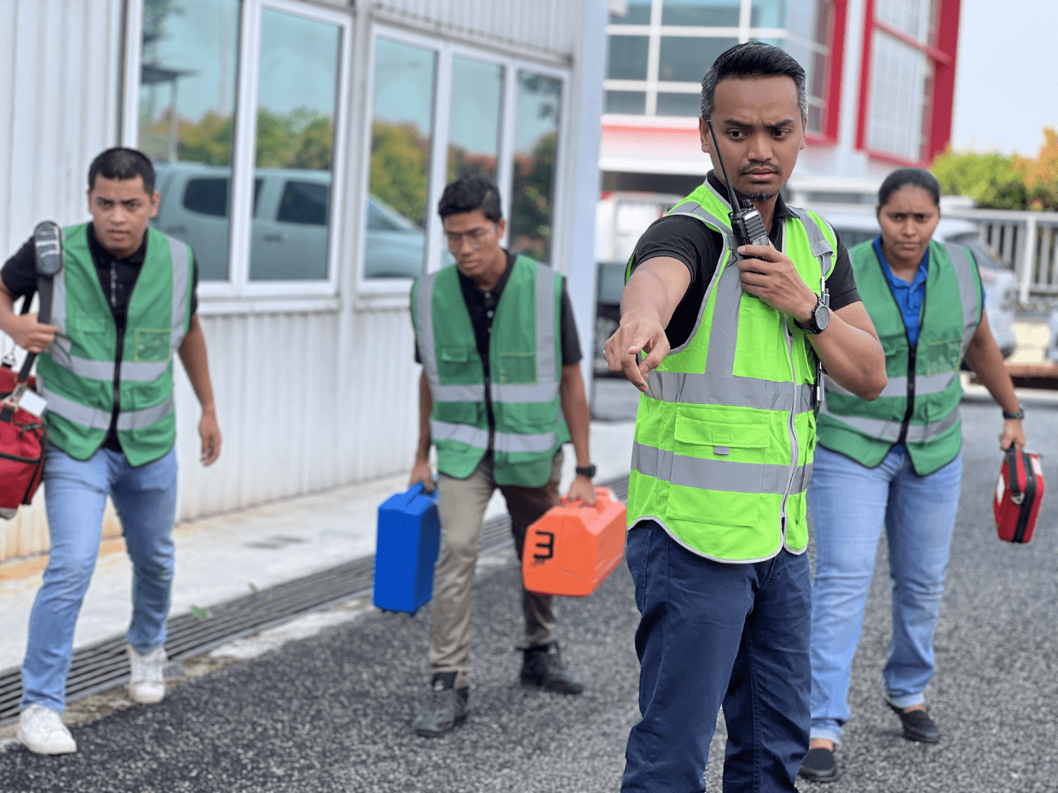 First Aid Team Leader Training at ASEC