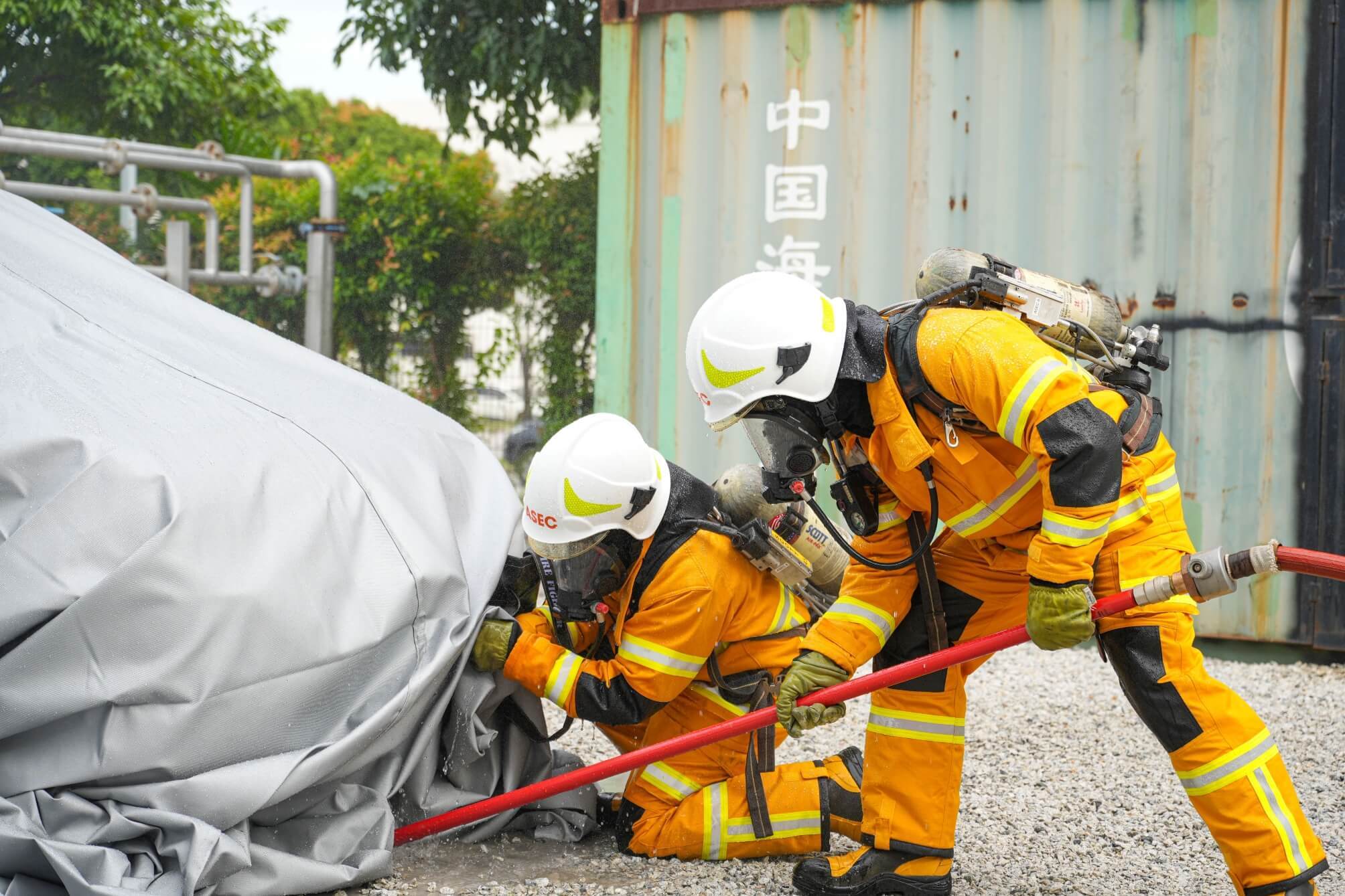 ASEC EV Fire Response Training