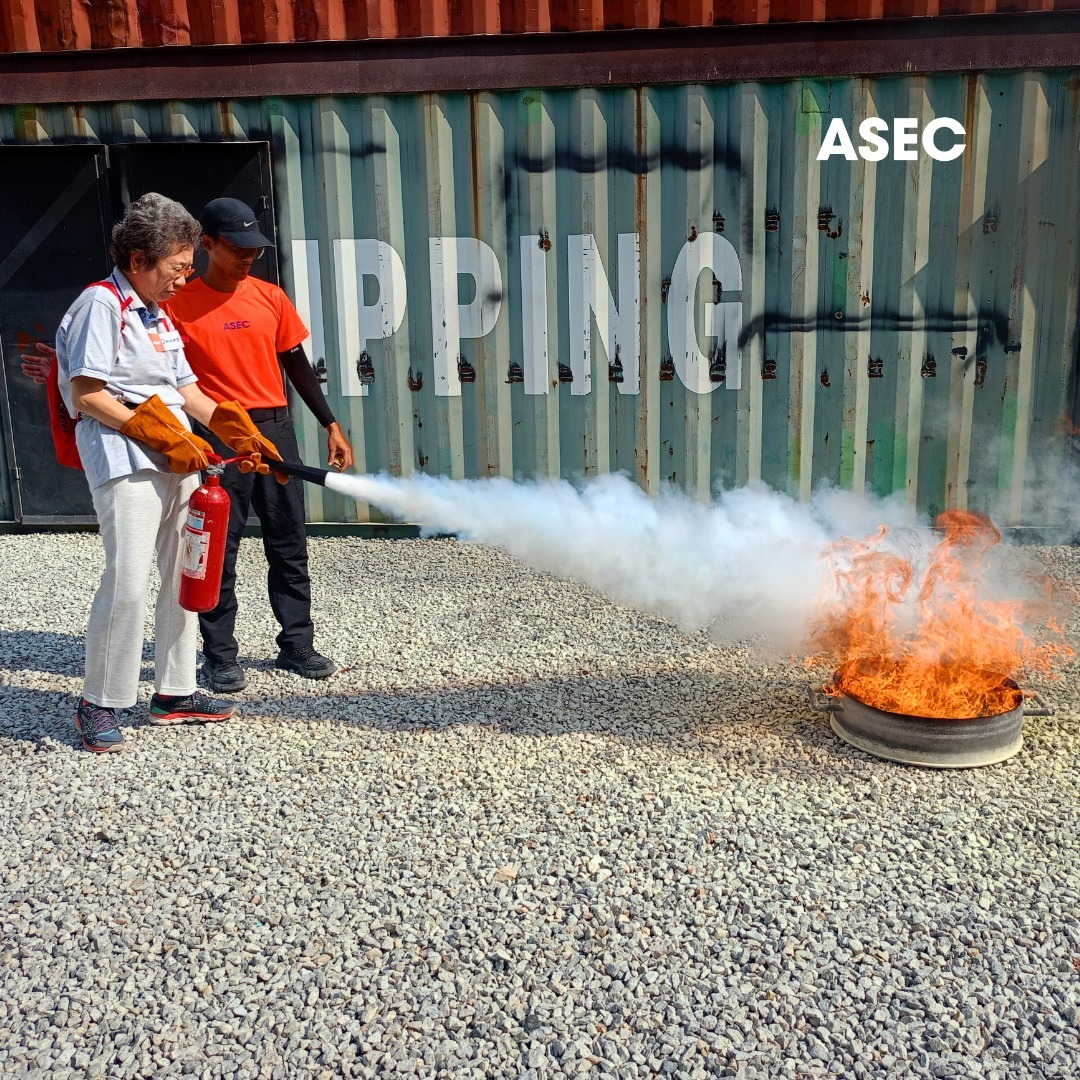Essential Fire Fighting Training in Malaysia by ASEC