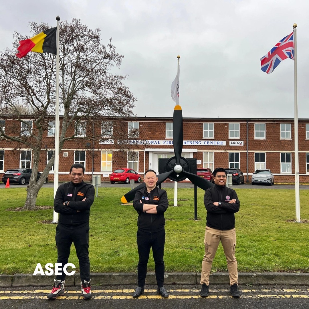Attended the EV Responder Course at the International Fire Training Centre, UK