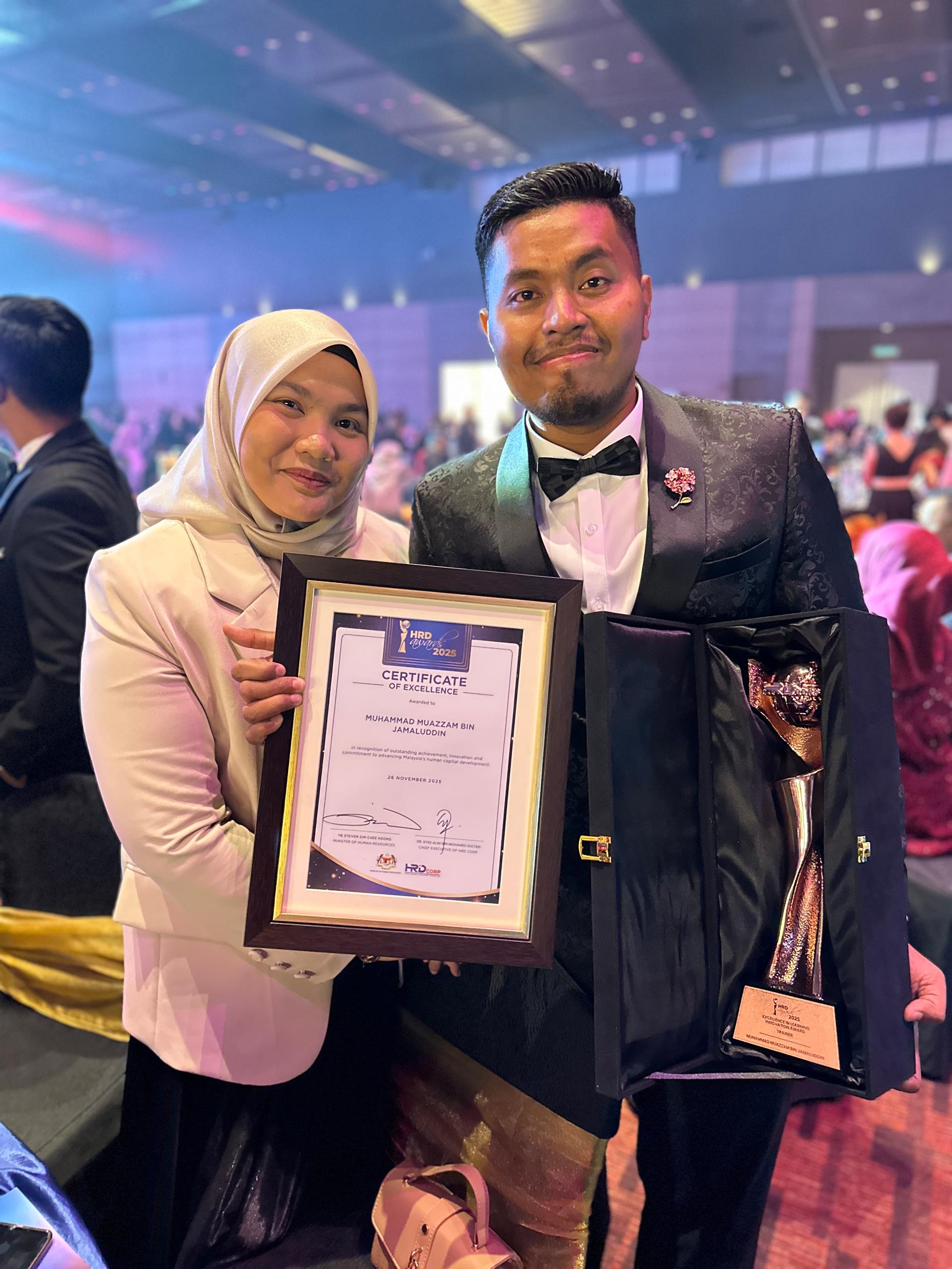 Muhammad Muazzam Bin Jamaluddin, Learning Innovation Award 2025 recipient