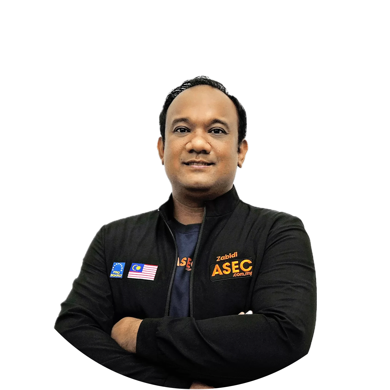 ASEC Head of Operations Muhammad Zabidi managing logistics and ensuring smooth coordination of all training activities