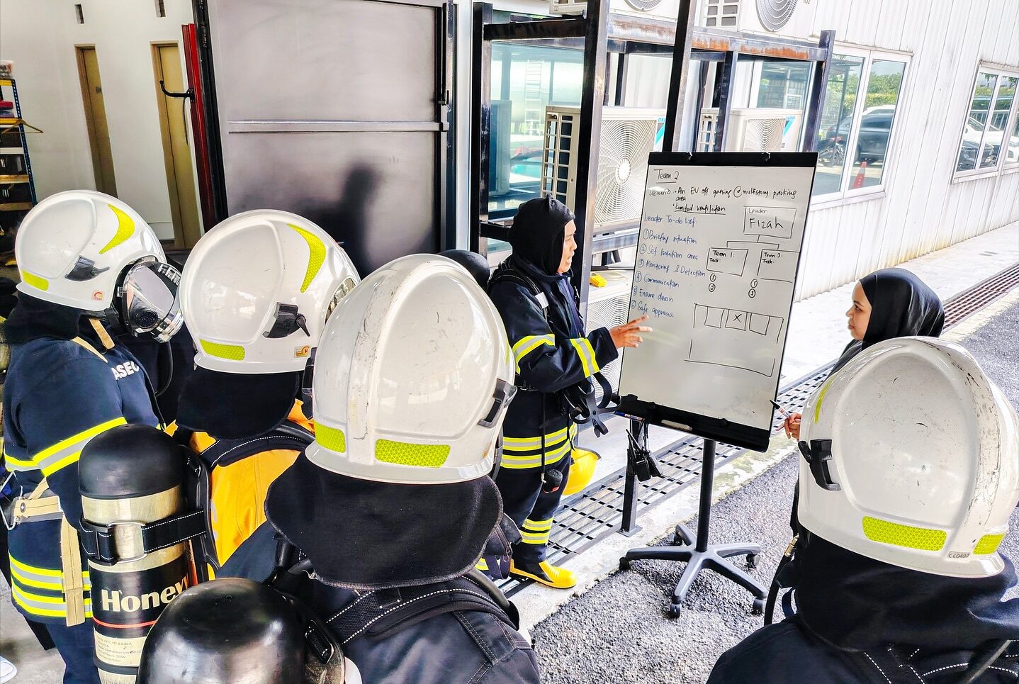 Firefighting Team Leader Programme in Malaysia by ASEC