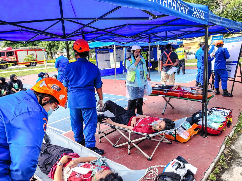 Early Disaster Charity Training Programme at Hospital Ampang