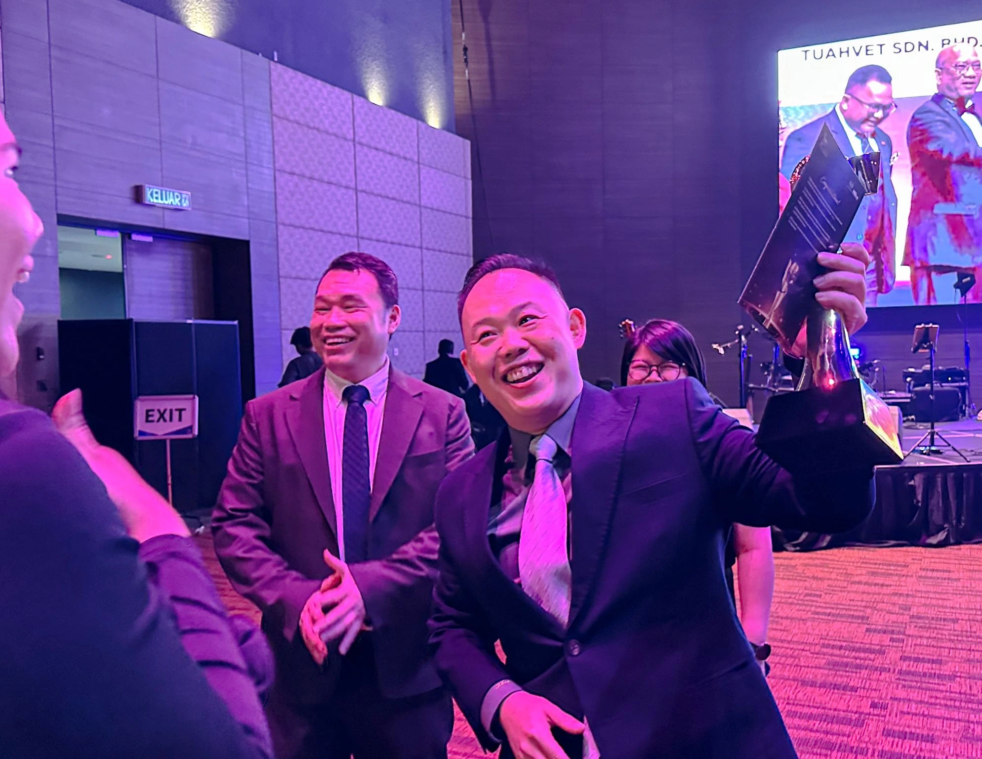 ASEC award celebration at HRD Corp Awards 2025