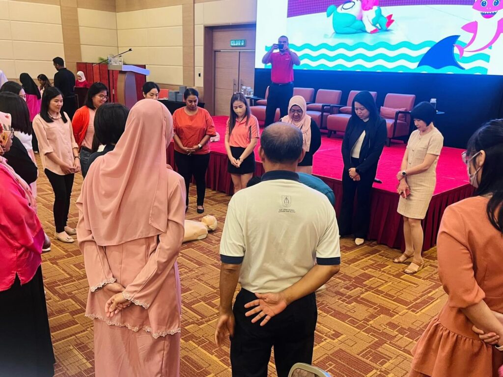 ASEC representatives at SunMed HR Professional Day 2025 sharing safety and readiness insights.