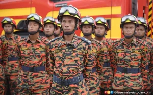 a group of firefighters standing together
