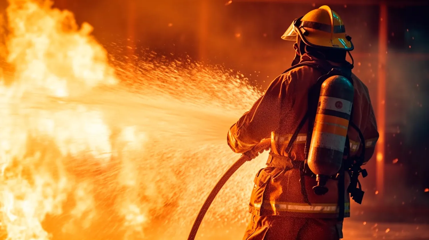 firefighter training