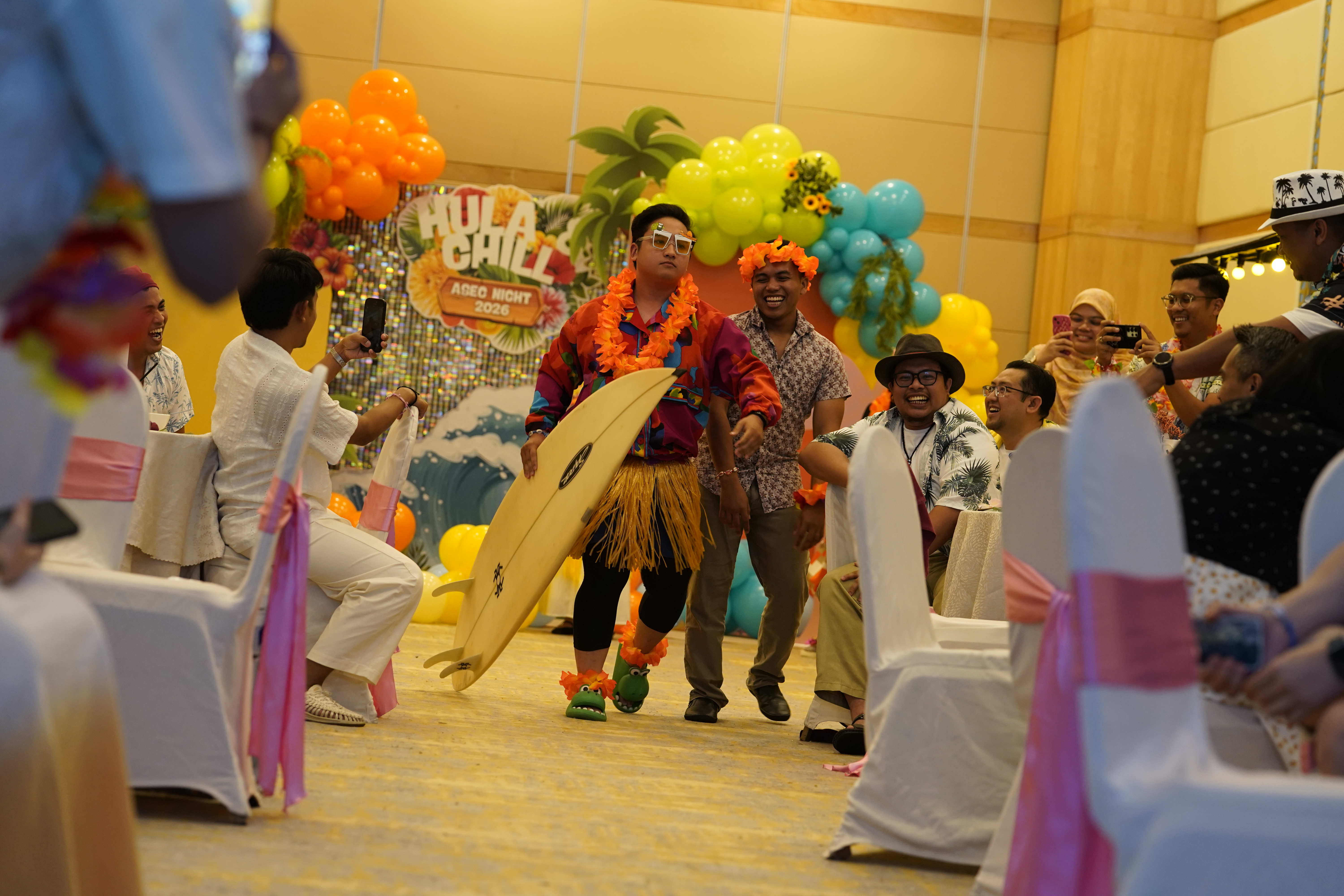 ASEC appreciation night celebration moment