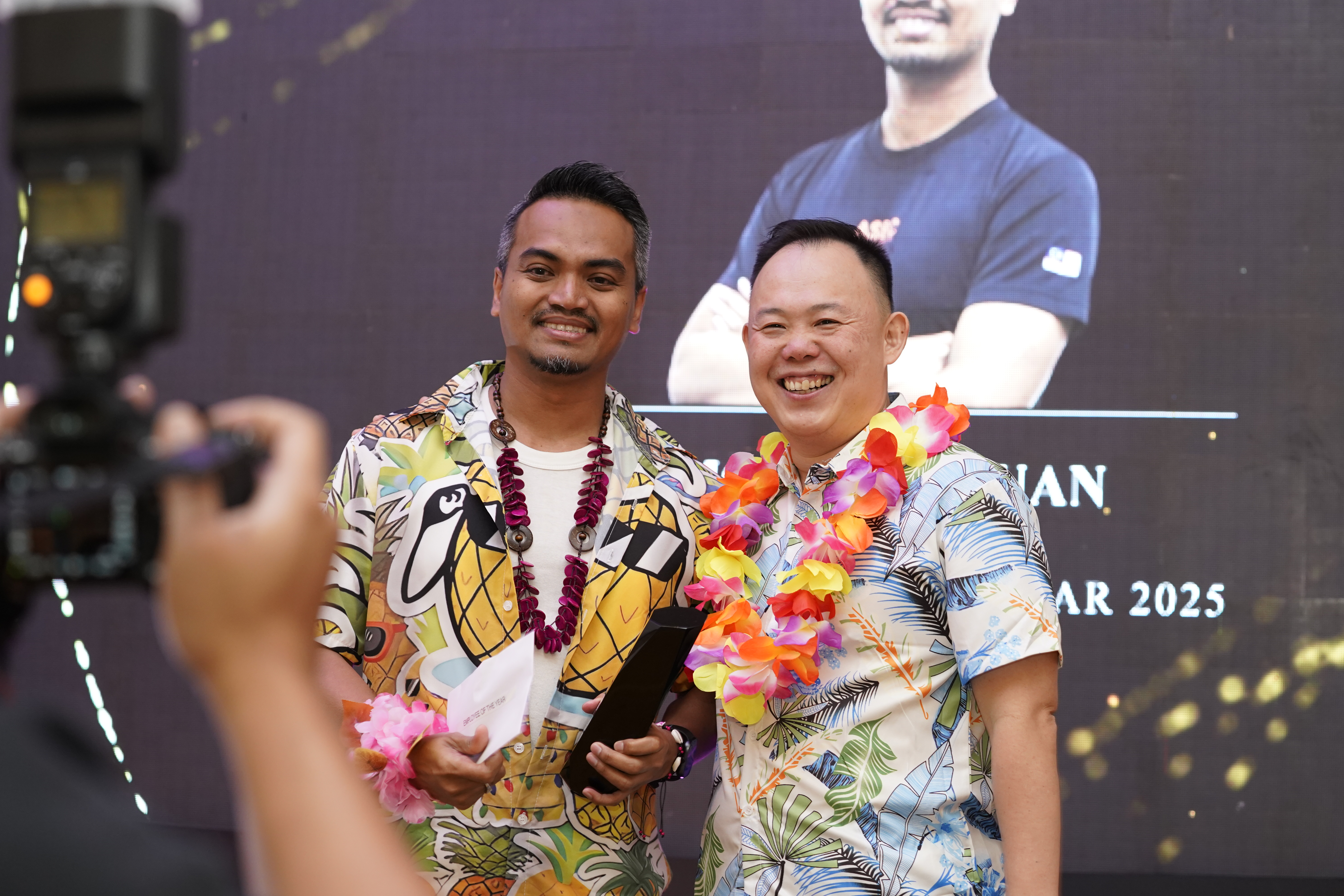 ASEC team recognition moment
