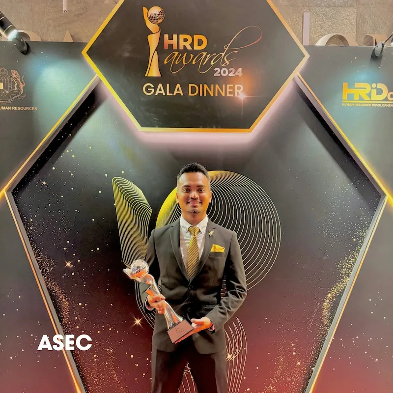 Mohd Ridzuan Bin Sepian, HRD Corp Trainer Award 2024 Central Region recipient