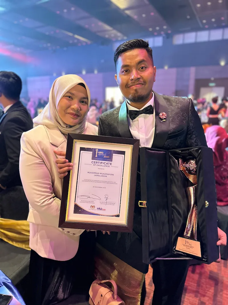 Muhammad Muazzam Bin Jamaluddin, Learning Innovation Award 2025 recipient